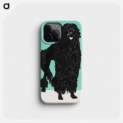 Poodle - モリツ ユング Phone Case.
