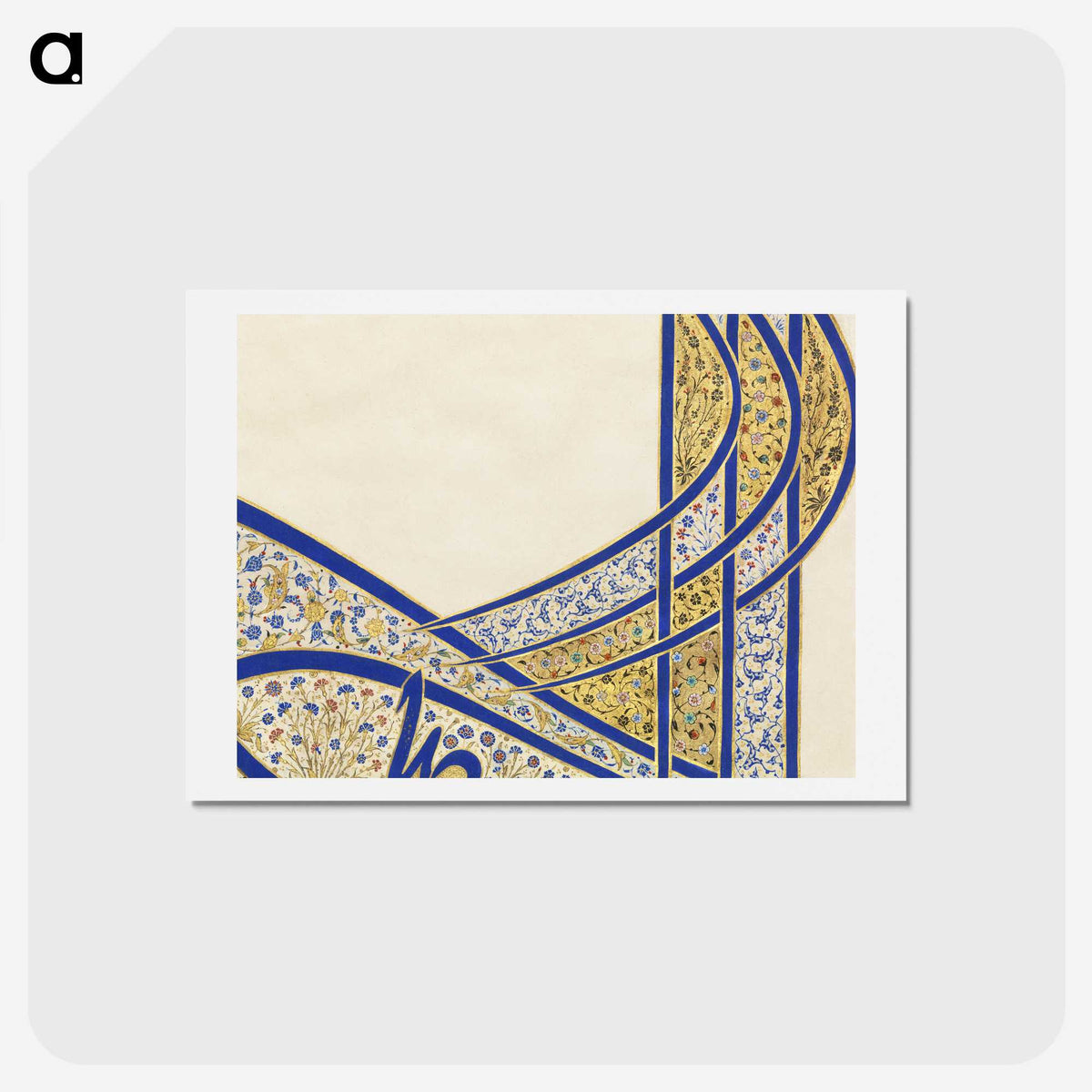 1-10_Ottoman-Tughra-of-Sultan-Suleiman_hagaki