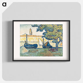 アートポスター-Saint–Tropez (The Port of St. Tropez) - ポール シニャック Poster.