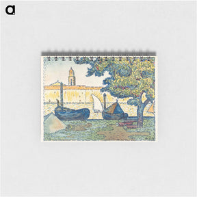 アートメモ帳-Saint–Tropez (The Port of St. Tropez) - ポール シニャック Memo.
