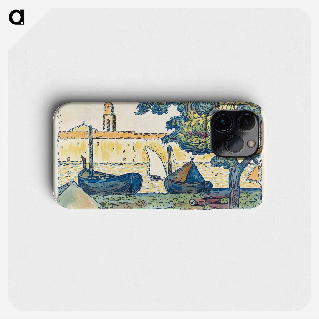 Saint–Tropez (The Port of St. Tropez) - Paul Signac Phone Case.