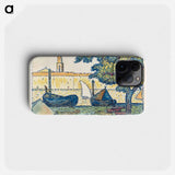 Saint–Tropez (The Port of St. Tropez) - Paul Signac Phone Case.