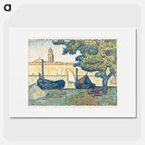 Saint–Tropez (The Port of St. Tropez) - Paul Signac Poster.