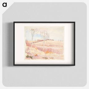 アートポスター-Funen Landscape. Spring
 - ピーター ハンセン Poster.