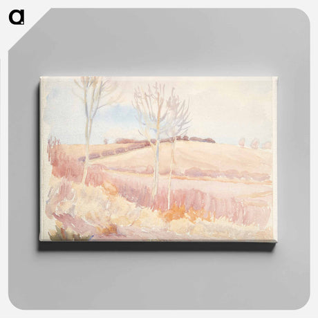 アートパネル-Funen Landscape. Spring
 - ピーター ハンセン Canvas.