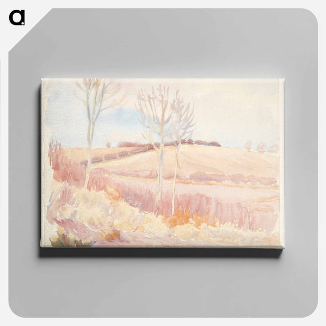 アートパネル-Funen Landscape. Spring
 - ピーター ハンセン Canvas.