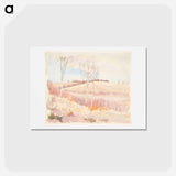 アートポストカード-Funen Landscape. Spring
 - ピーター ハンセン Postcard.