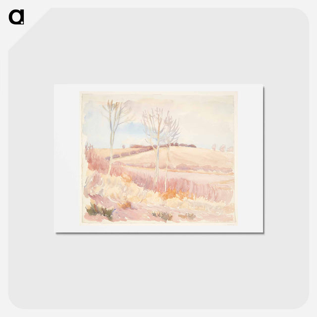 アートポストカード-Funen Landscape. Spring
 - ピーター ハンセン Postcard.