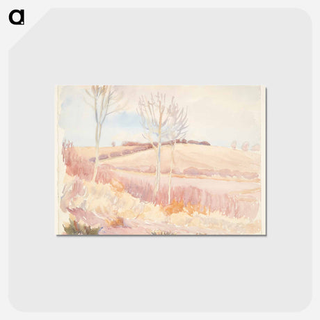 アートポストカード-Funen Landscape. Spring
 - ピーター ハンセン Postcard.