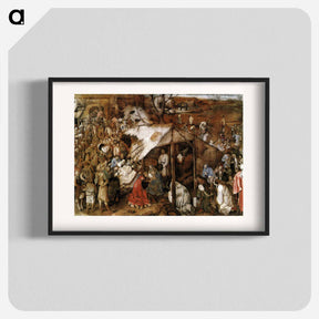 アートポスター-The Adoration of the Kings - ピーター ブリューゲル Poster.