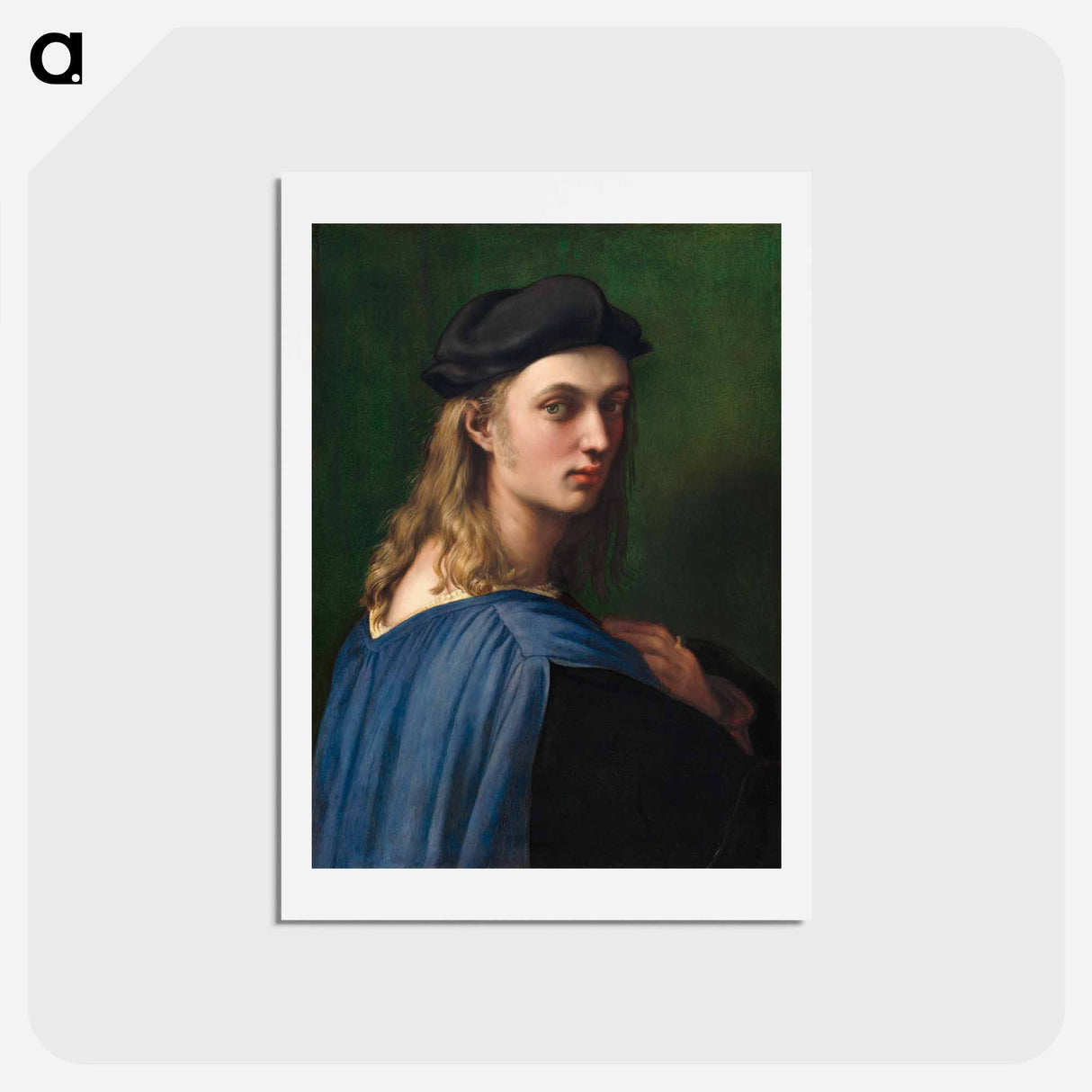 Raphael's Bindo Altoviti - ラファエロ サンティ Postcard.