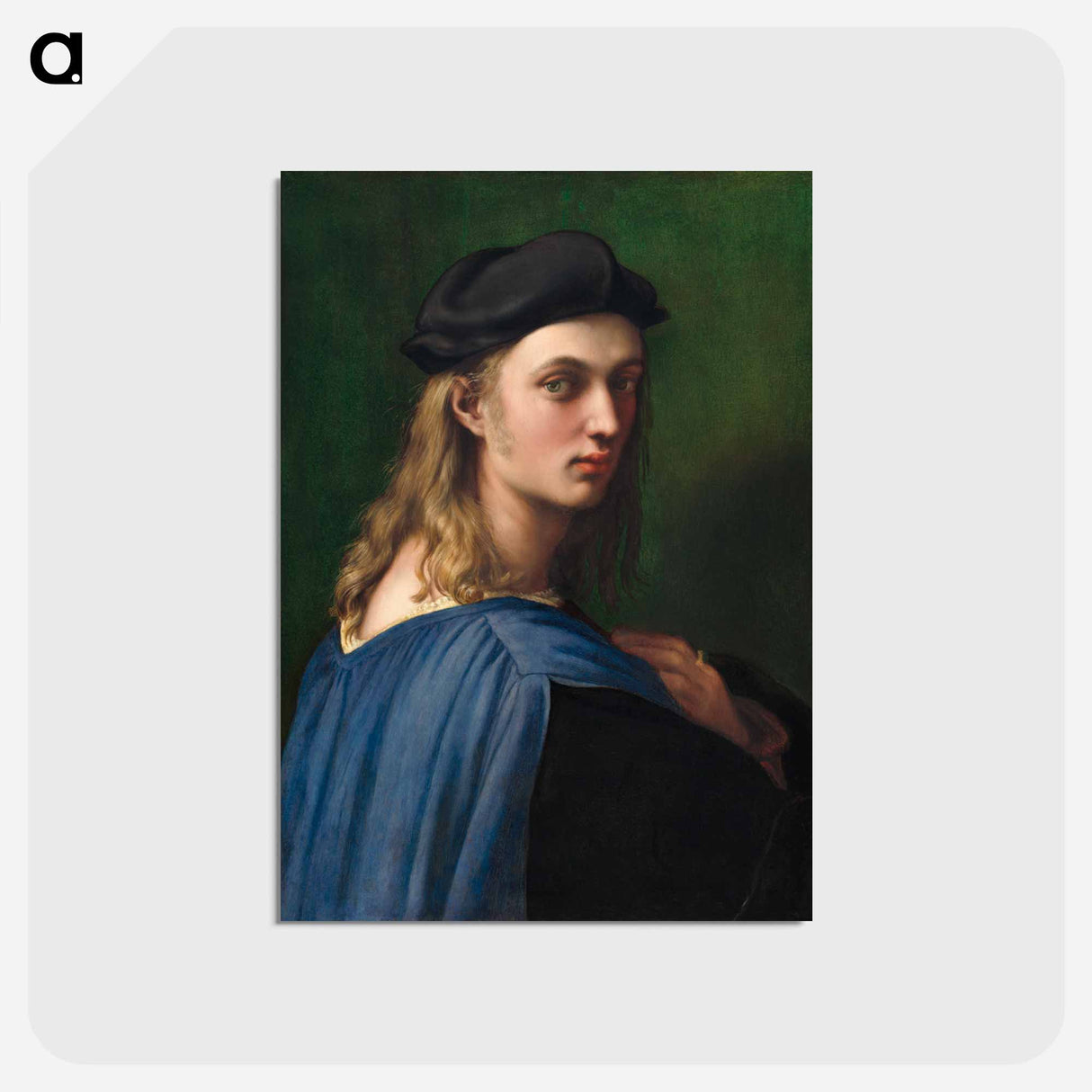 Raphael's Bindo Altoviti - ラファエロ サンティ Postcard.