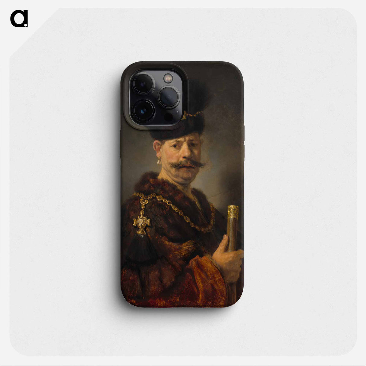 A Polish Nobleman - Rembrandt van Rijn Phone Case.