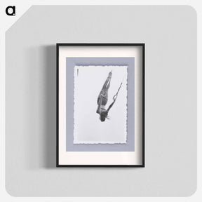 アートポスター-Woman Swinging on Rings
 - セントルイス美術館 Poster.