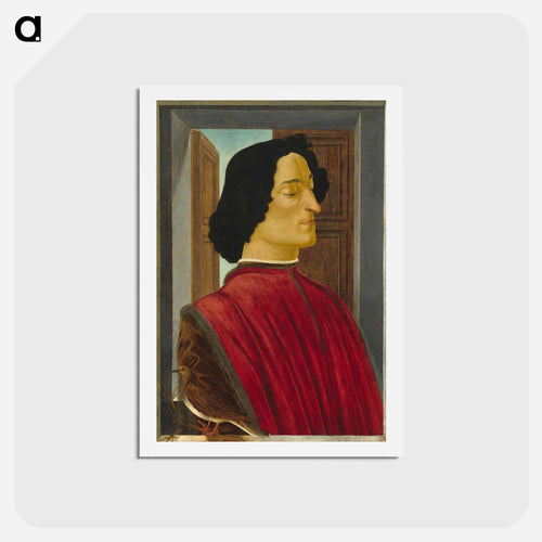 Giuliano de' Medici - サンドロ ボッティチェッリ Postcard.