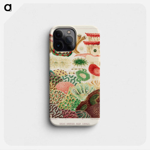 Great Barrier Reef Corals - オーストラリアのグレートバリアリーフ Phone Case.
