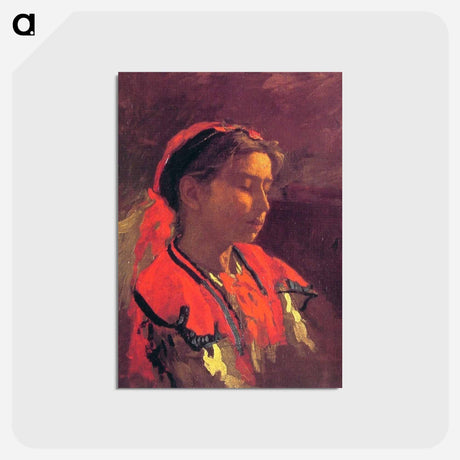 アートポストカード-Carmelita Requena - トーマス エイキンズ Postcard.