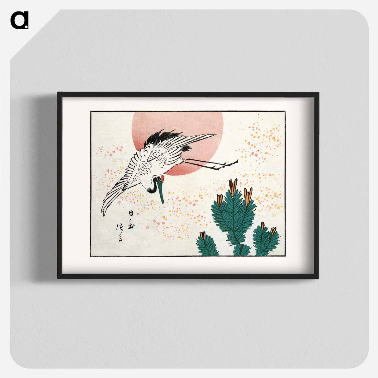 Japanese Crane
 - 歌川 広重 Poster.