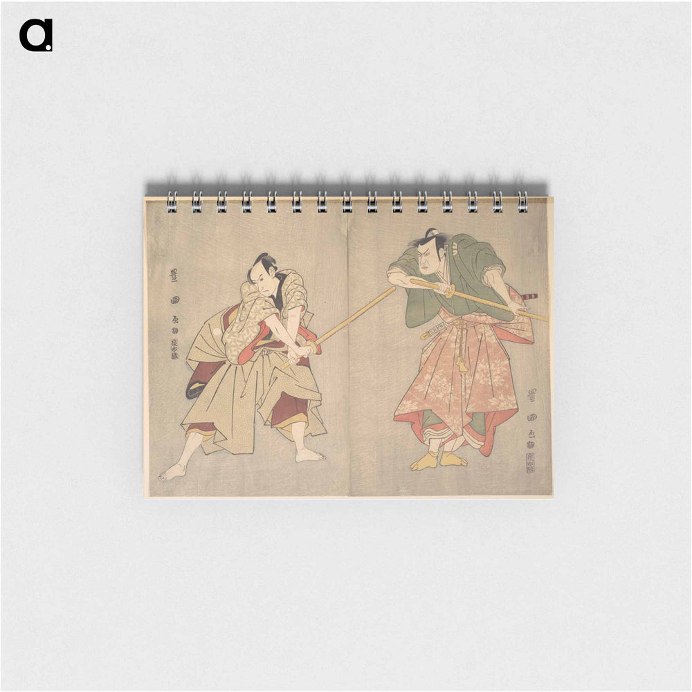 アートメモ帳-Scene from an Unidentified Drama
 - 歌川 豊国 Memo.