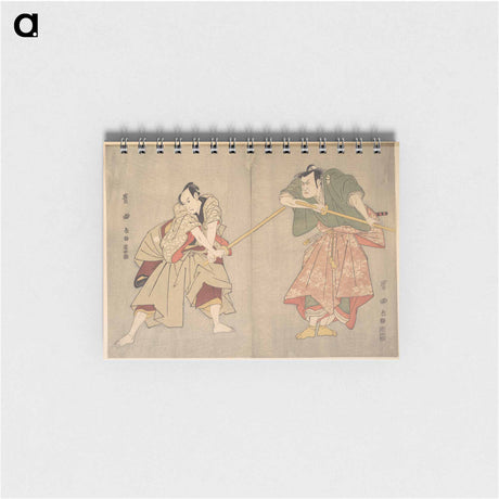 アートメモ帳-Scene from an Unidentified Drama
 - 歌川 豊国 Memo.