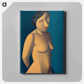 アートパネル-Female model - ヴィルヘルム ルンドストローム Canvas.