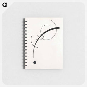 アートメモ帳-Free Curve to the Point: Accompanying Sound of Geometric Curves - ワシリー カンディンスキー Memo.