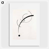 Free Curve to the Point: Accompanying Sound of Geometric Curves - ワシリー カンディンスキー Poster.