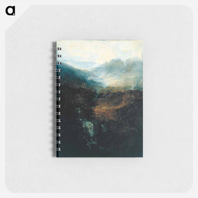 アートメモ帳-Morning Amongst the Coniston Fells, Cumberland - ウィリアム ターナー Memo.