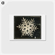 アートポストカード-Wilson Bentley's Snowflake 332 - ウィルソン ベントレー Postcard.