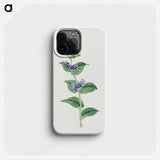 Utsugo Gusa - 19世紀の日本の花 Phone Case.