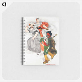 アートメモ帳-Vintage poster - アドルフ レオン ウィレット Memo.
