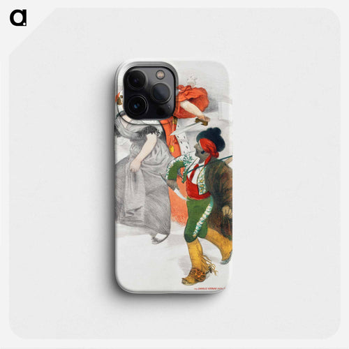 Vintage poster - アドルフ レオン ウィレット Phone Case.