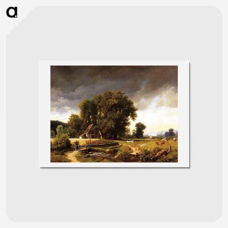 1-11_Albert-Bierstadt_hagaki