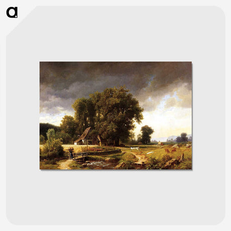 1-11_Albert-Bierstadt_postcard