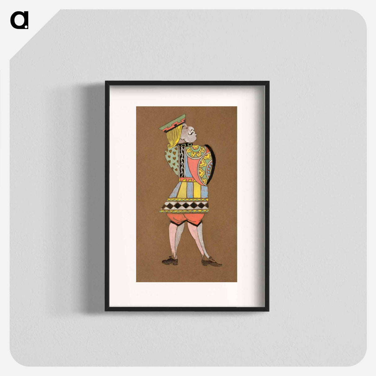 Knave of Hearts - Alice in Wonderland Poster.