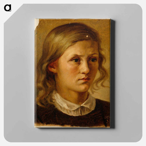 Tytön pää - アンダース エクマン Canvas.