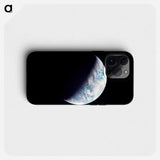 View of the Earth seen from the Apollo 12 spacecraft - アポロ月面着陸 Phone Case.