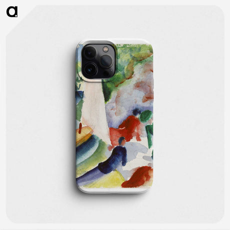 1-11_August-Macke_phone