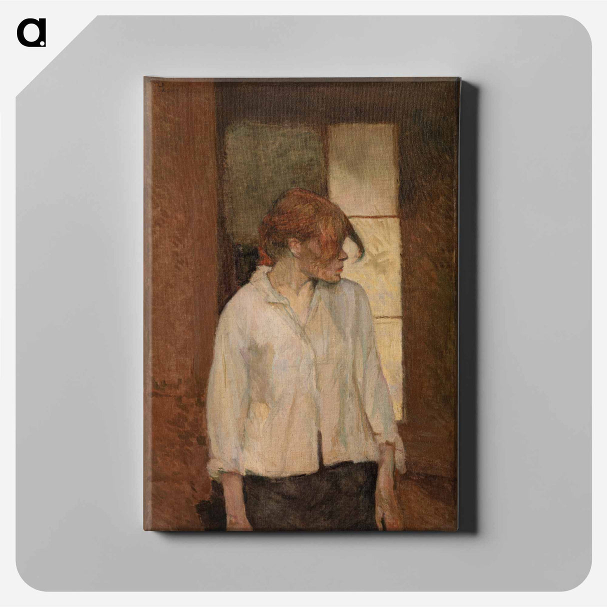 アートパネル-A Montrouge–Rosa La Rouge
 - バーンズ・コレクション Canvas.