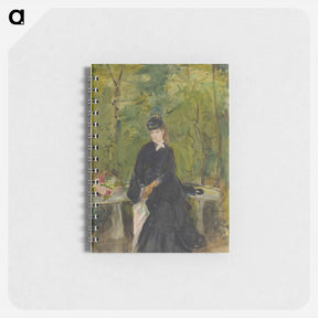 アートメモ帳-The Artist's Sister Edma Seated in a Park
 - ベルト モリゾ Memo.