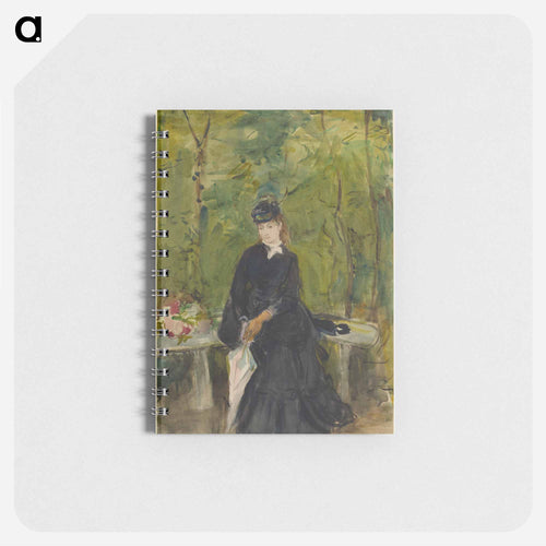 The Artist's Sister Edma Seated in a Park 
- Berthe Morisot Memo.