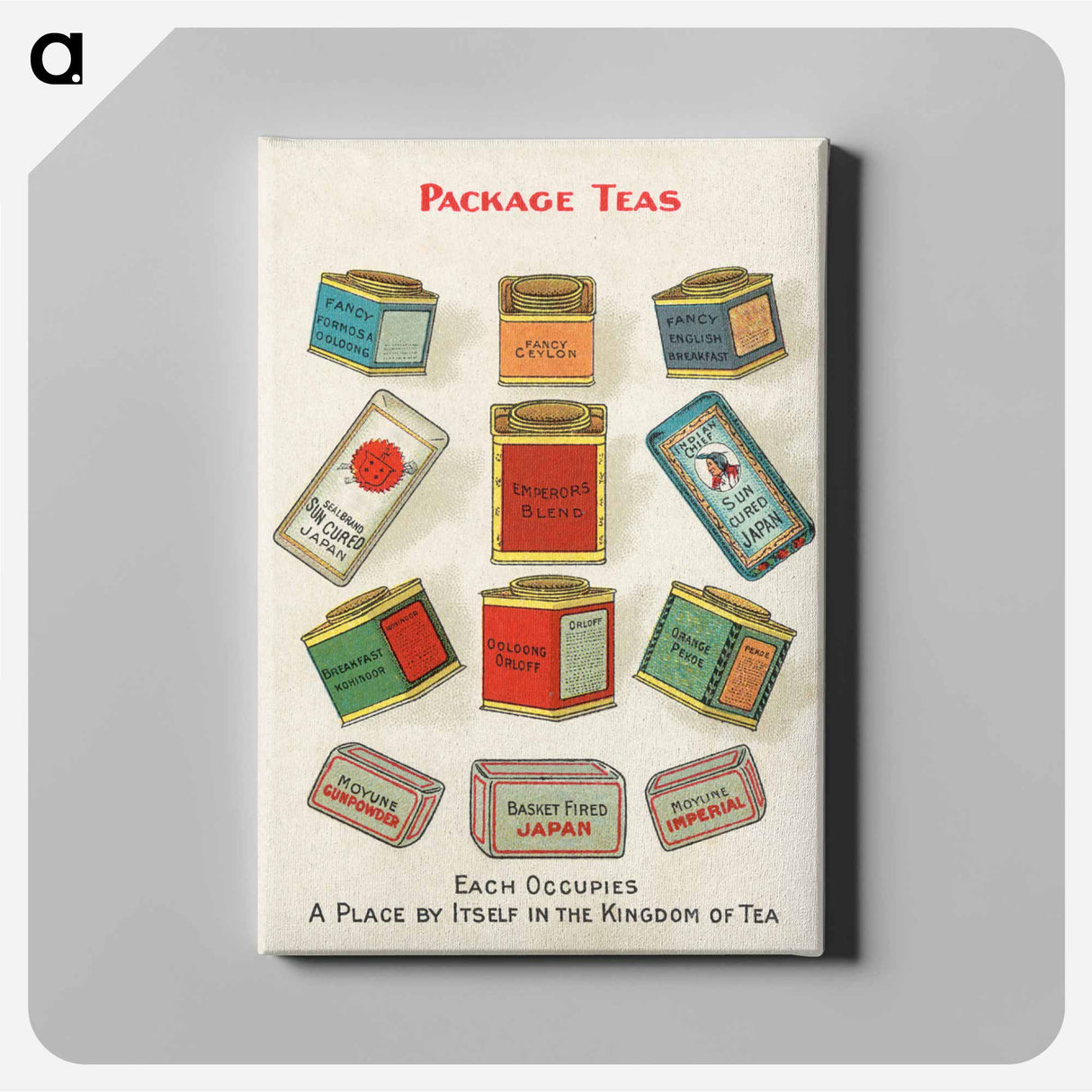 アートパネル-Chase & Sanborn's Package Teas
 - ボストン公共図書館 Canvas.