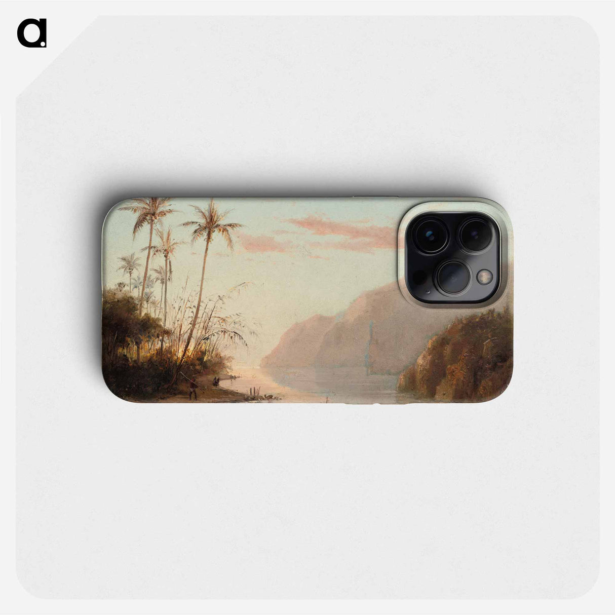 A Creek in St. Thomas - Camille Pissarro Phone Case.