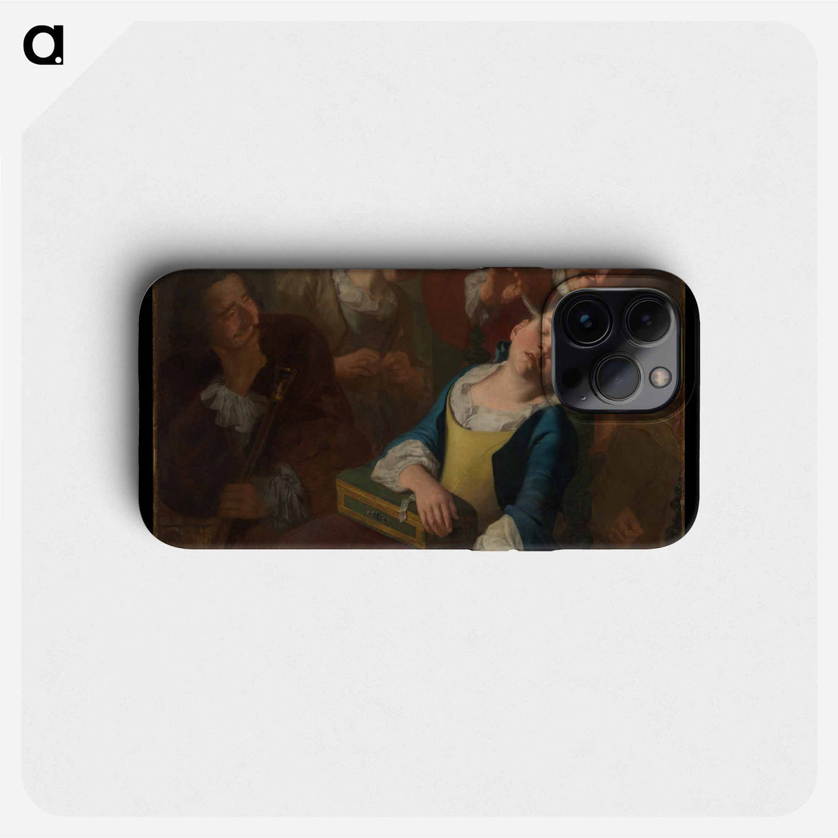 Teasing a Sleeping Girl - カラヴァッジョ Phone Case.