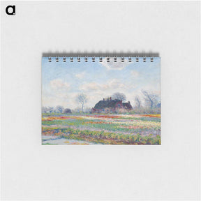 アートメモ帳-Tulip Fields at Sassenheim - クロード モネ Memo.