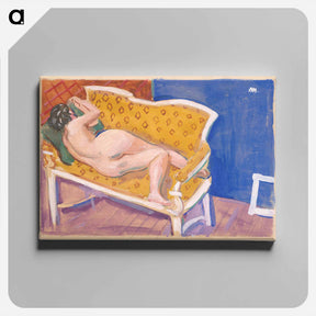 アートパネル-Reclining Nude
 - シプリアン マジェルニク Canvas.