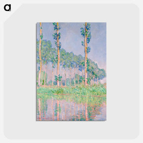 アートポストカード-Poplars, Pink Effect
 - ダラス美術館 Postcard.