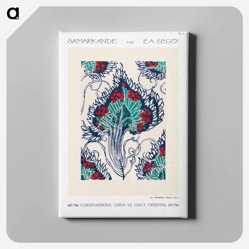 Samarkande: 20 Color Compositions in the Oriental Style - E.A.セギー Canvas.