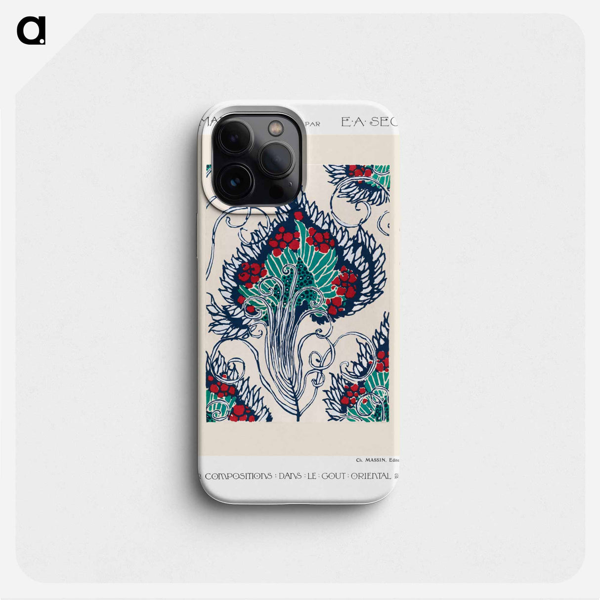 Samarkande: 20 Color Compositions in the Oriental Style - E.A.セギー Phone Case.