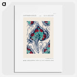 Samarkande: 20 Color Compositions in the Oriental Style - E.A.セギー Poster.